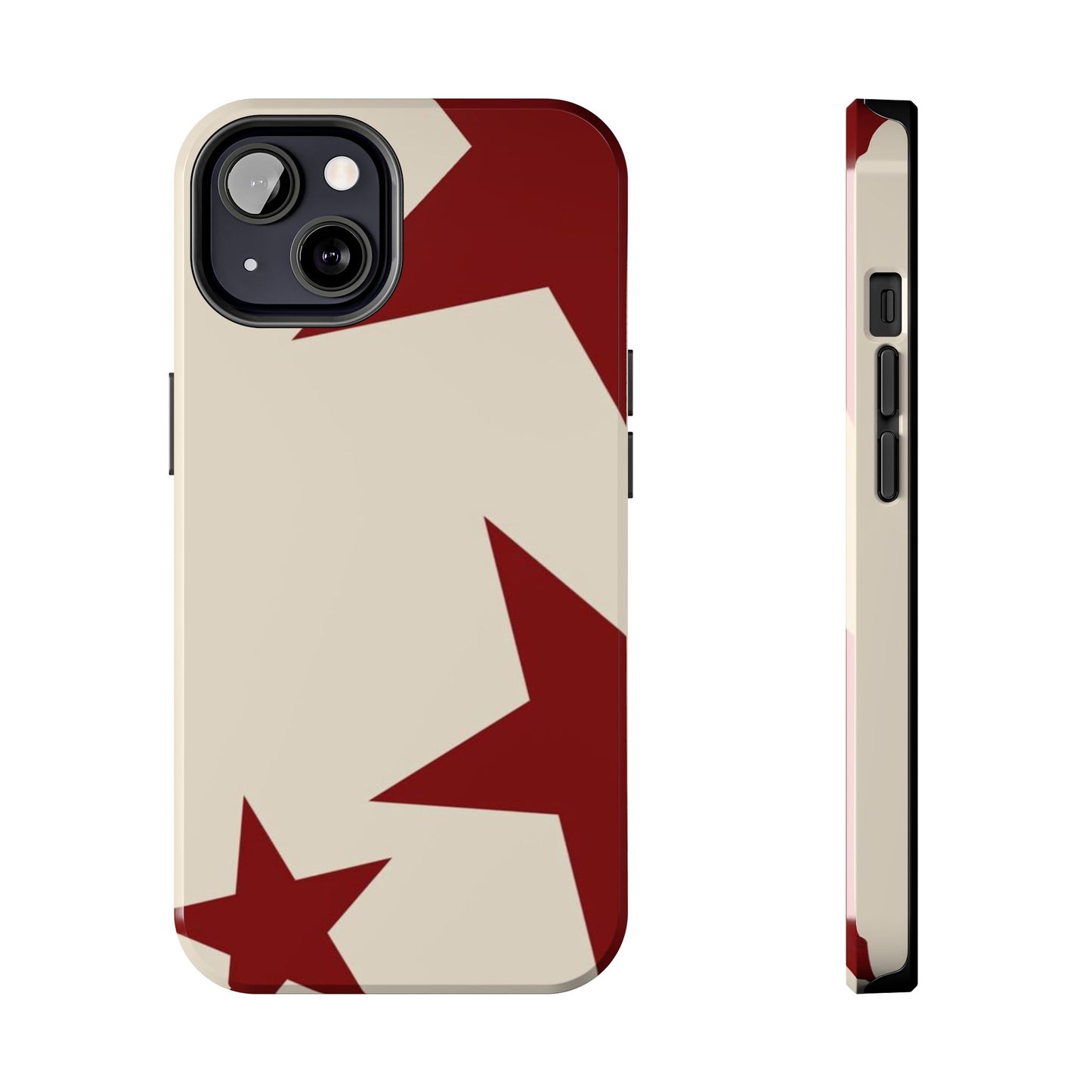 Stellar Red Pattern Phone Case