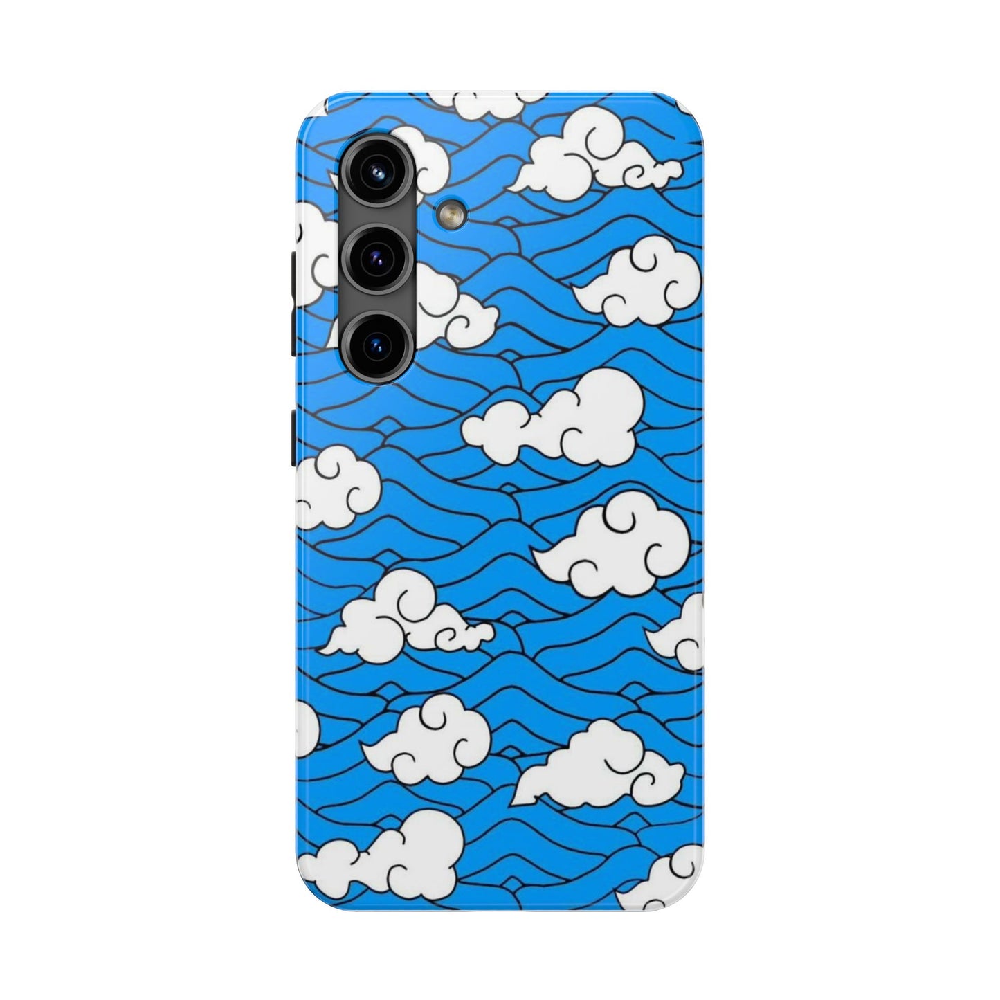 Cartoon Clouds Pattern Phone Case