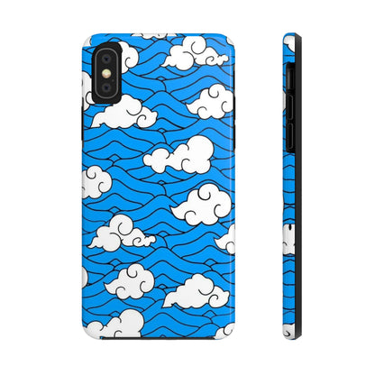 Cartoon Clouds Pattern Phone Case