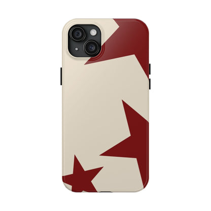 Stellar Red Pattern Phone Case