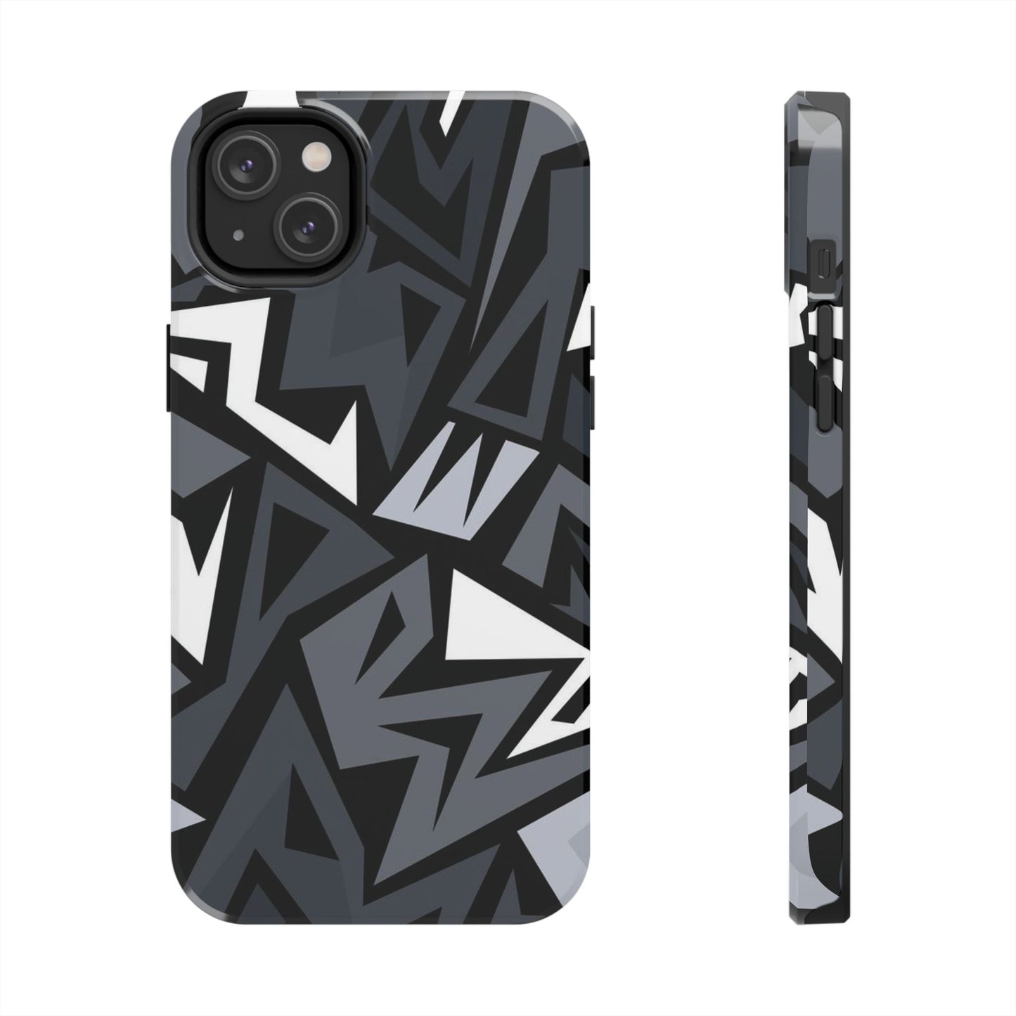 Abstract Black Pattern Phone Case