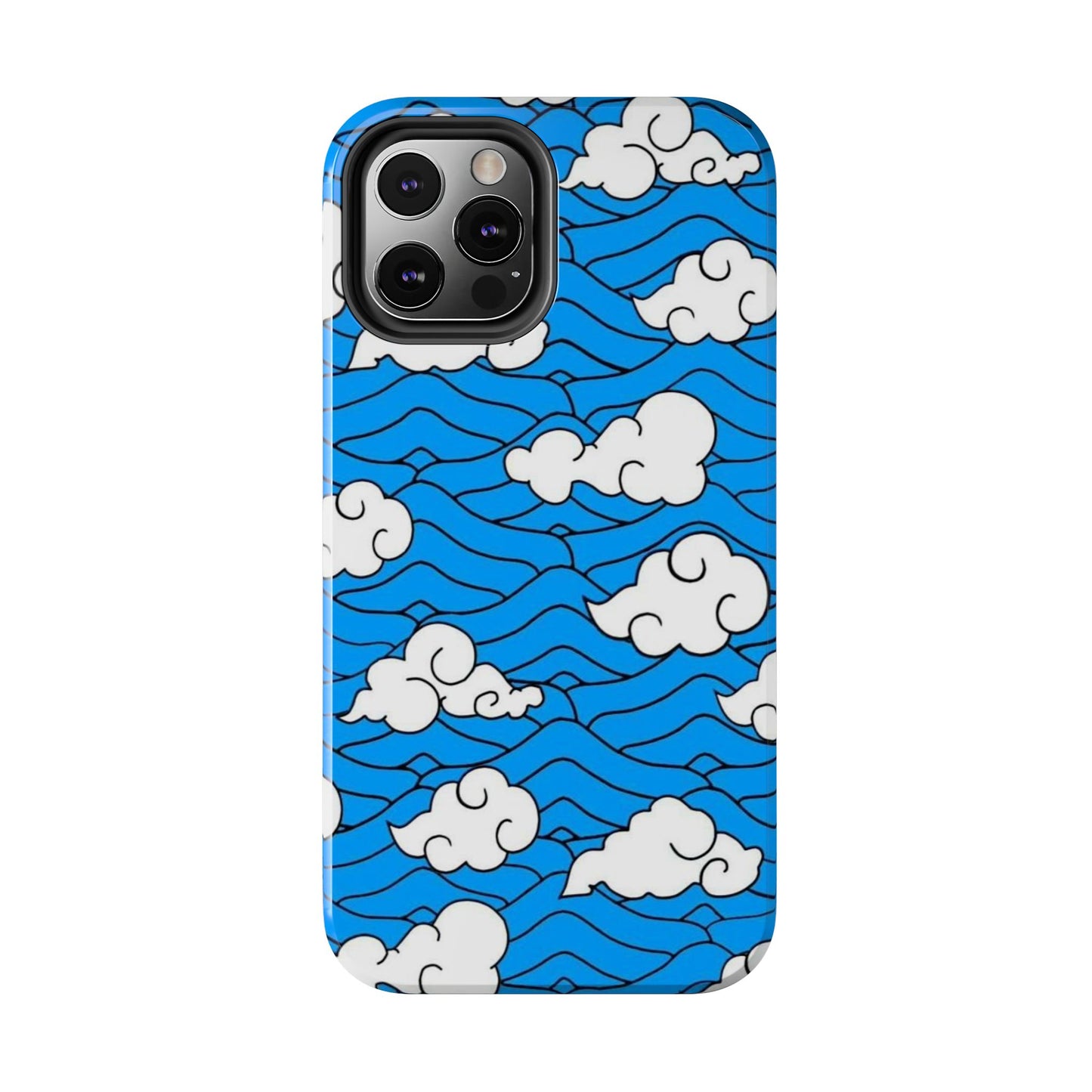 Cartoon Clouds Pattern Phone Case