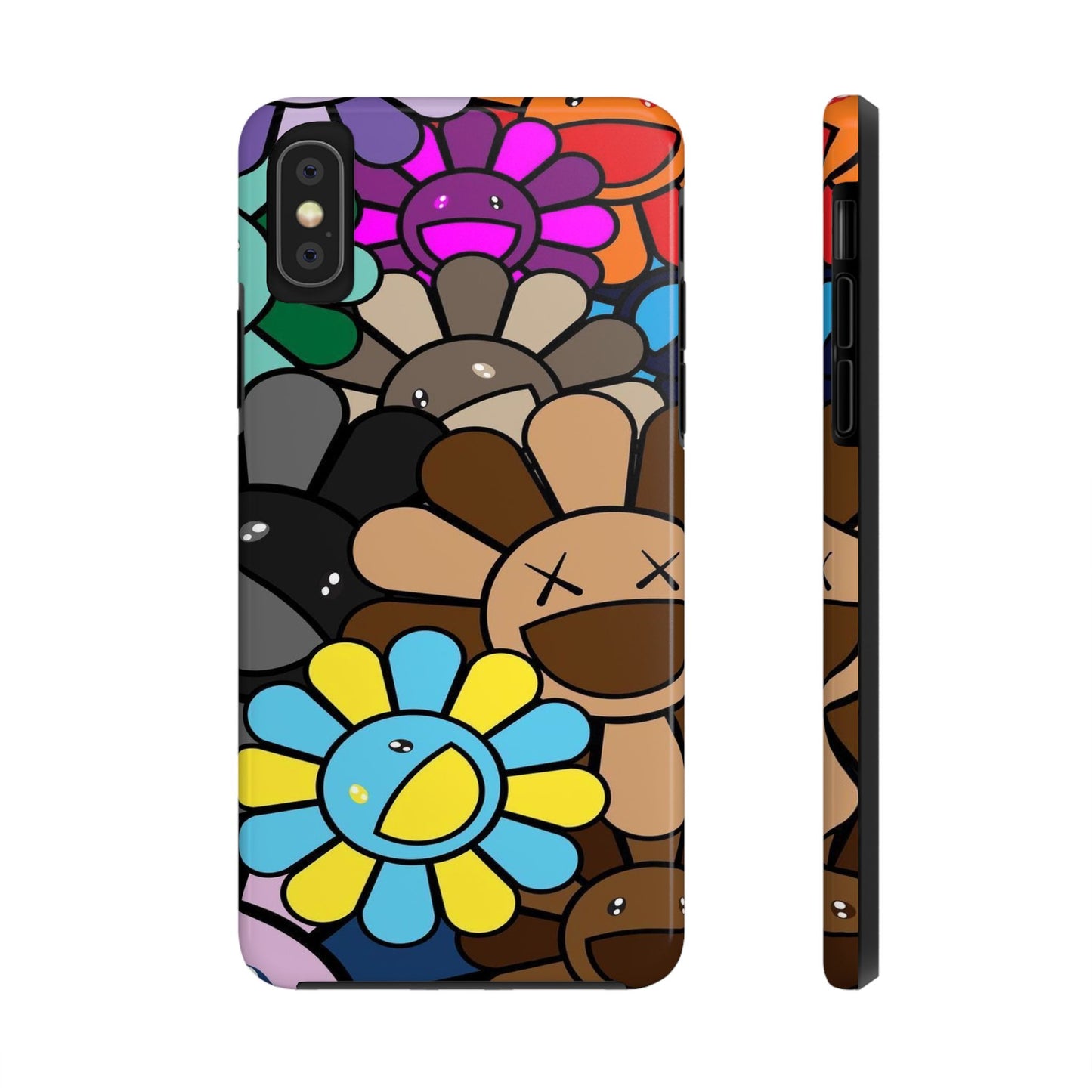 Rainbow Smiles Bloom Pattern Phone Case