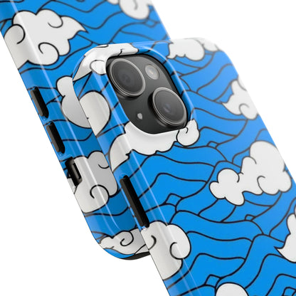 Cartoon Clouds Pattern Phone Case