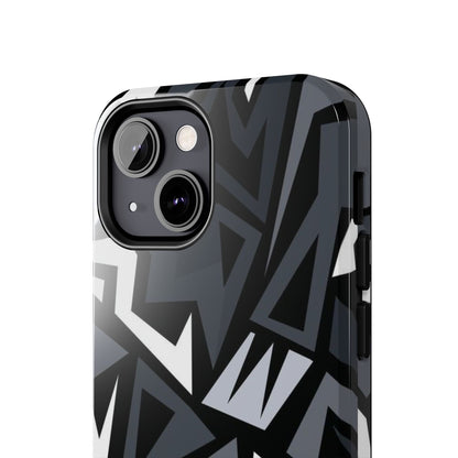 Abstract Black Pattern Phone Case