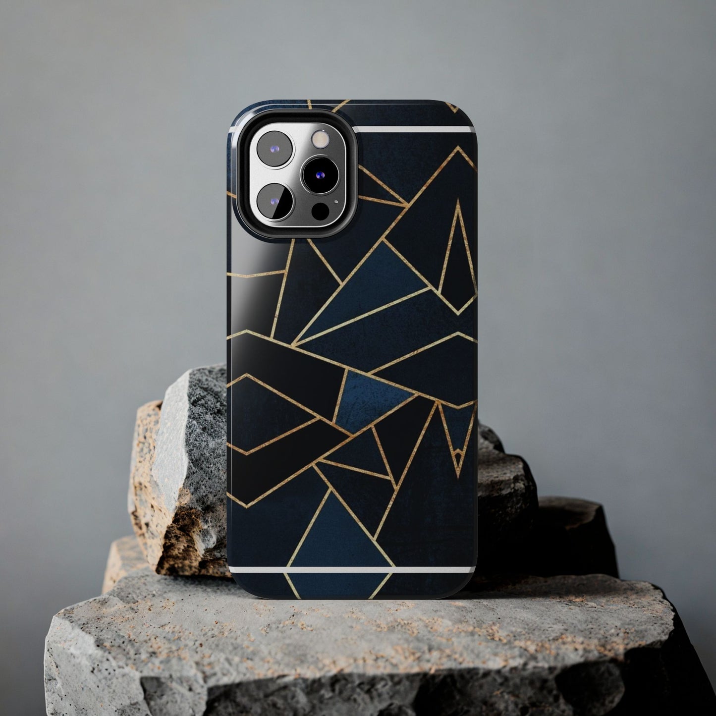 Midnight Geometrics Pattern Phone Case