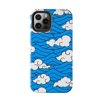Cartoon Clouds Pattern Phone Case