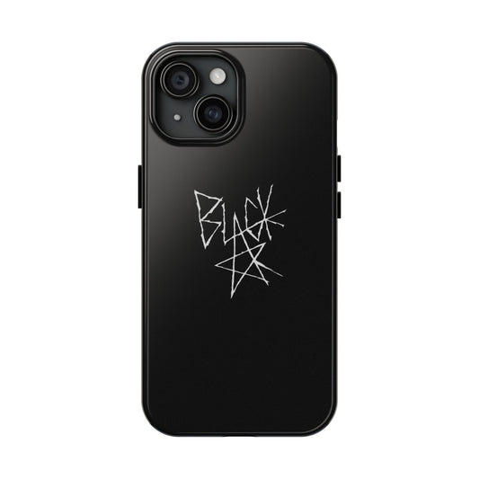 Black Star Phone Case