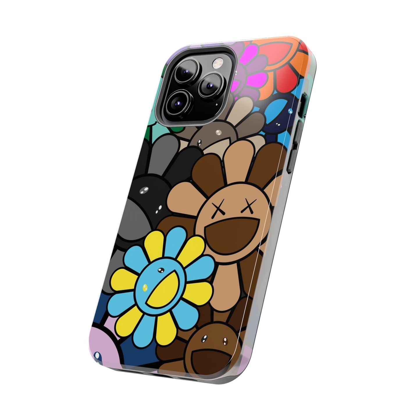 Rainbow Smiles Bloom Pattern Phone Case