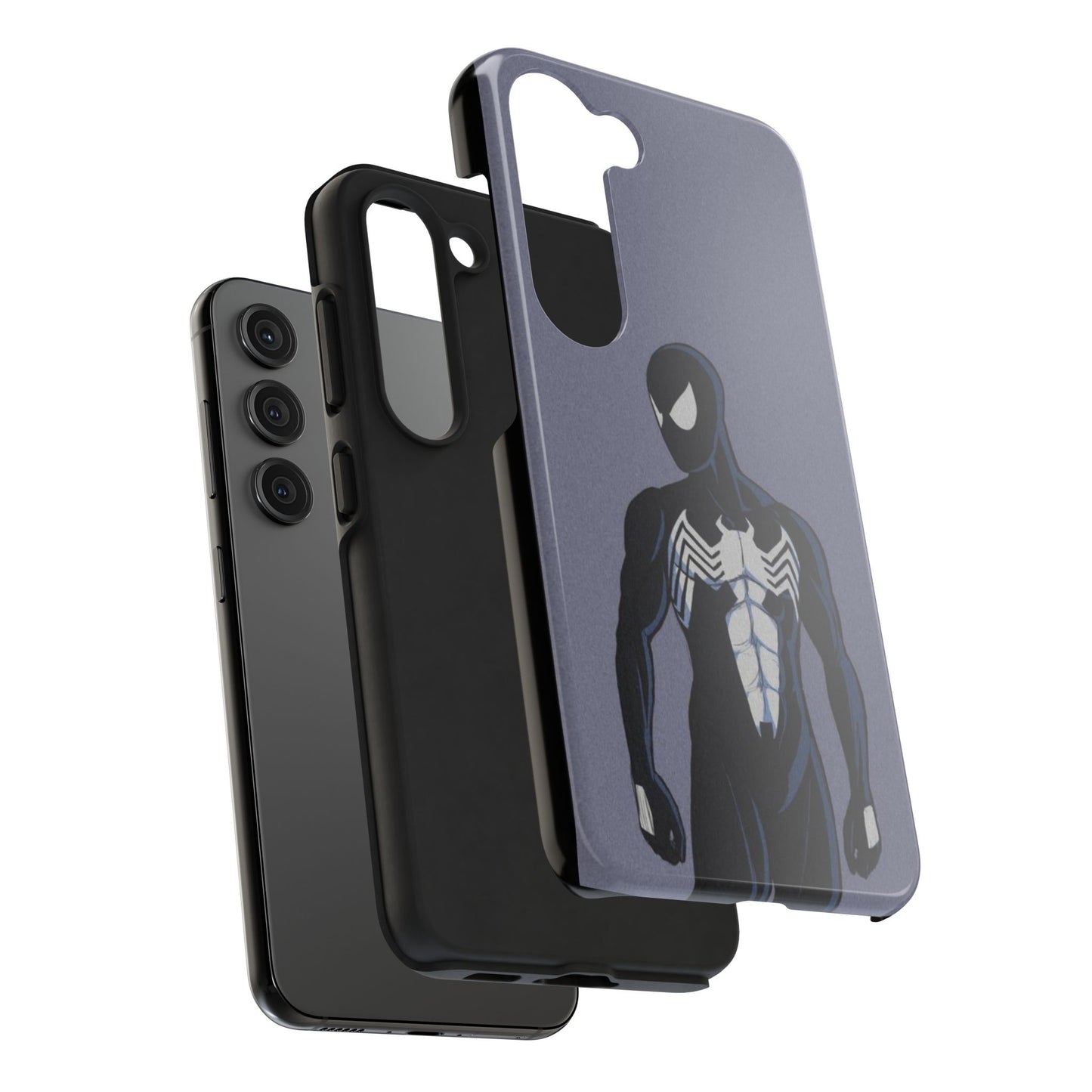 Black Spiderman Phone Cases