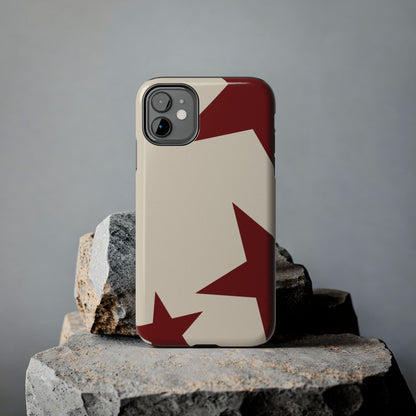 Stellar Red Pattern Phone Case