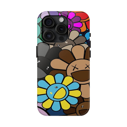 Rainbow Smiles Bloom Pattern Phone Case