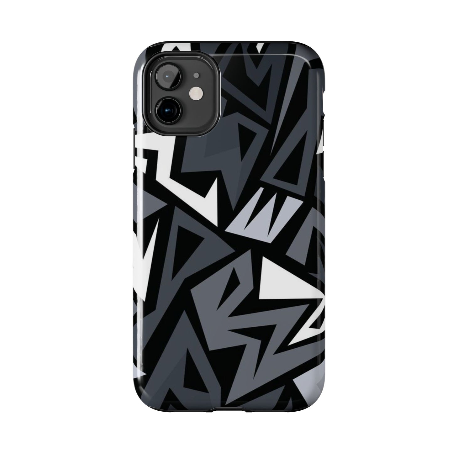 Abstract Black Pattern Phone Case