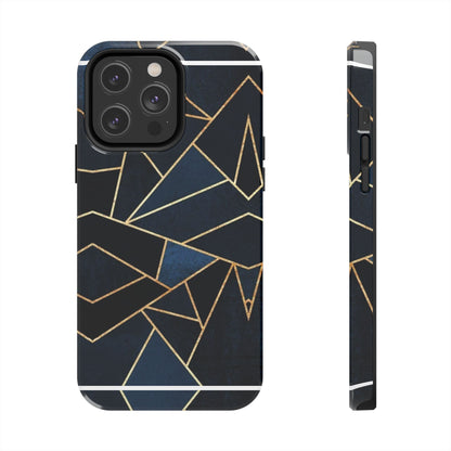 Midnight Geometrics Pattern Phone Case