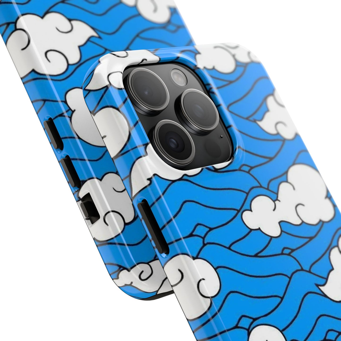 Cartoon Clouds Pattern Phone Case