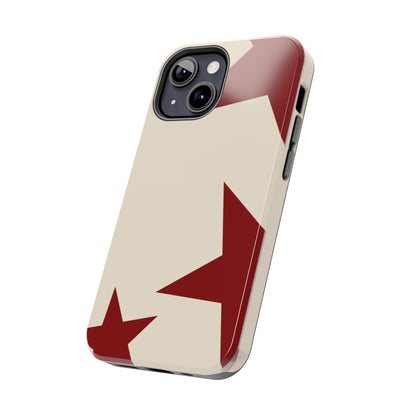 Stellar Red Pattern Phone Case