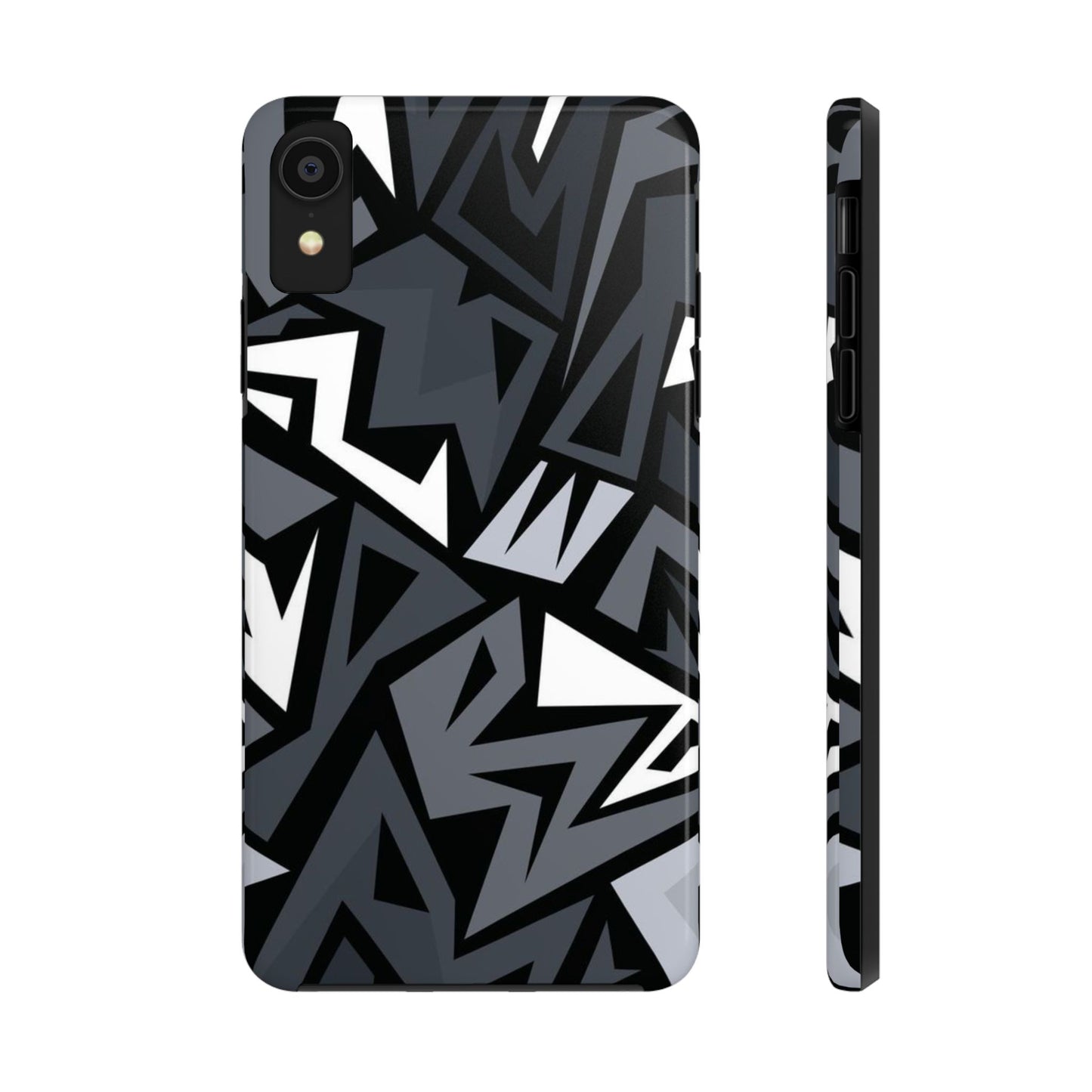 Abstract Black Pattern Phone Case