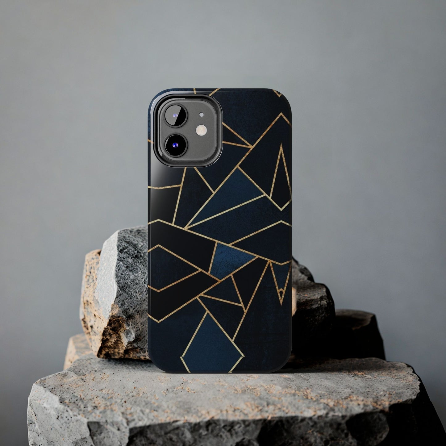 Midnight Geometrics Pattern Phone Case