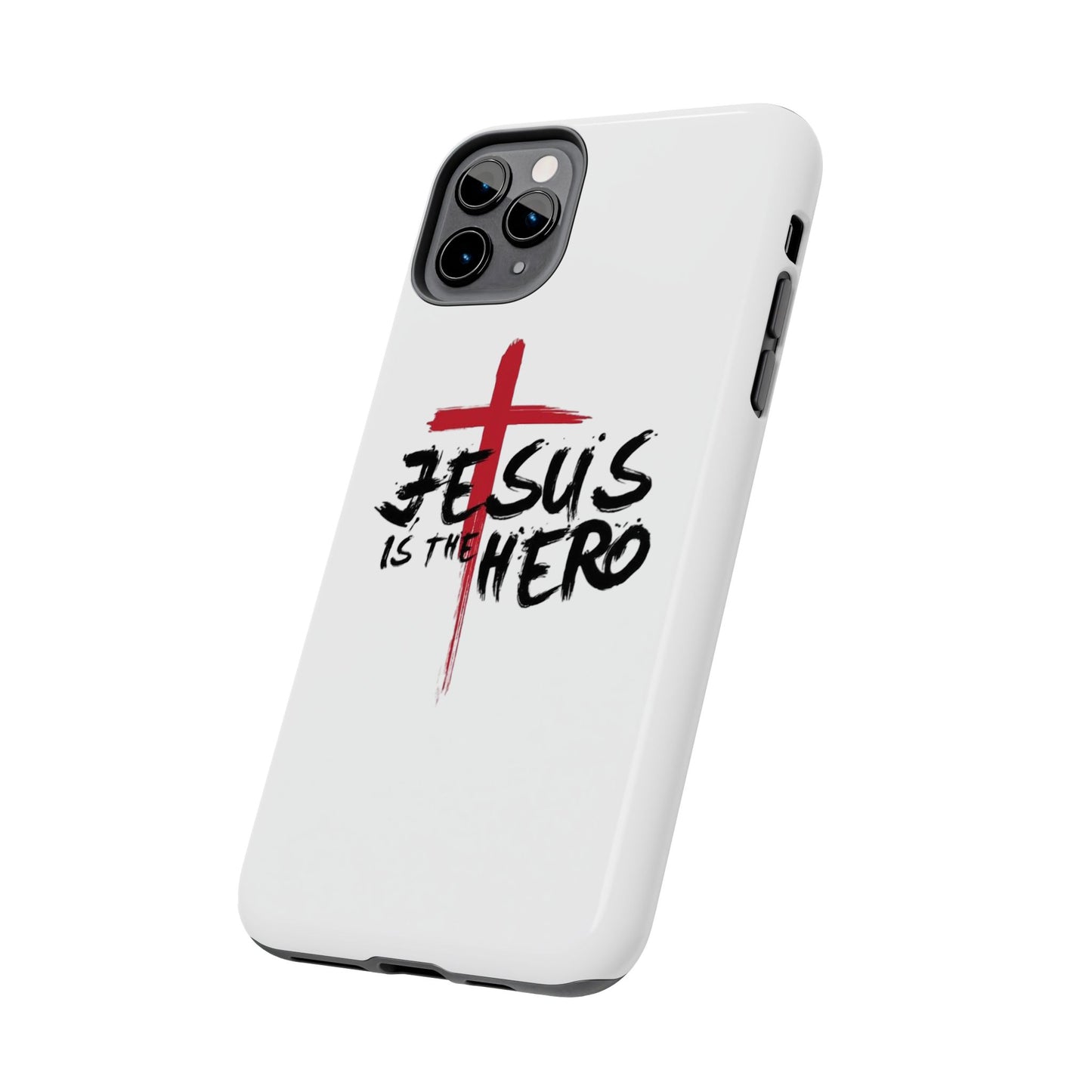 Jesus Is The Hero Phone Case