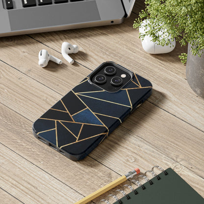 Midnight Geometrics Pattern Phone Case