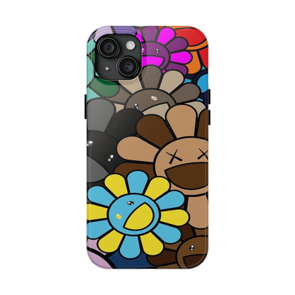 Rainbow Smiles Bloom Pattern Phone Case
