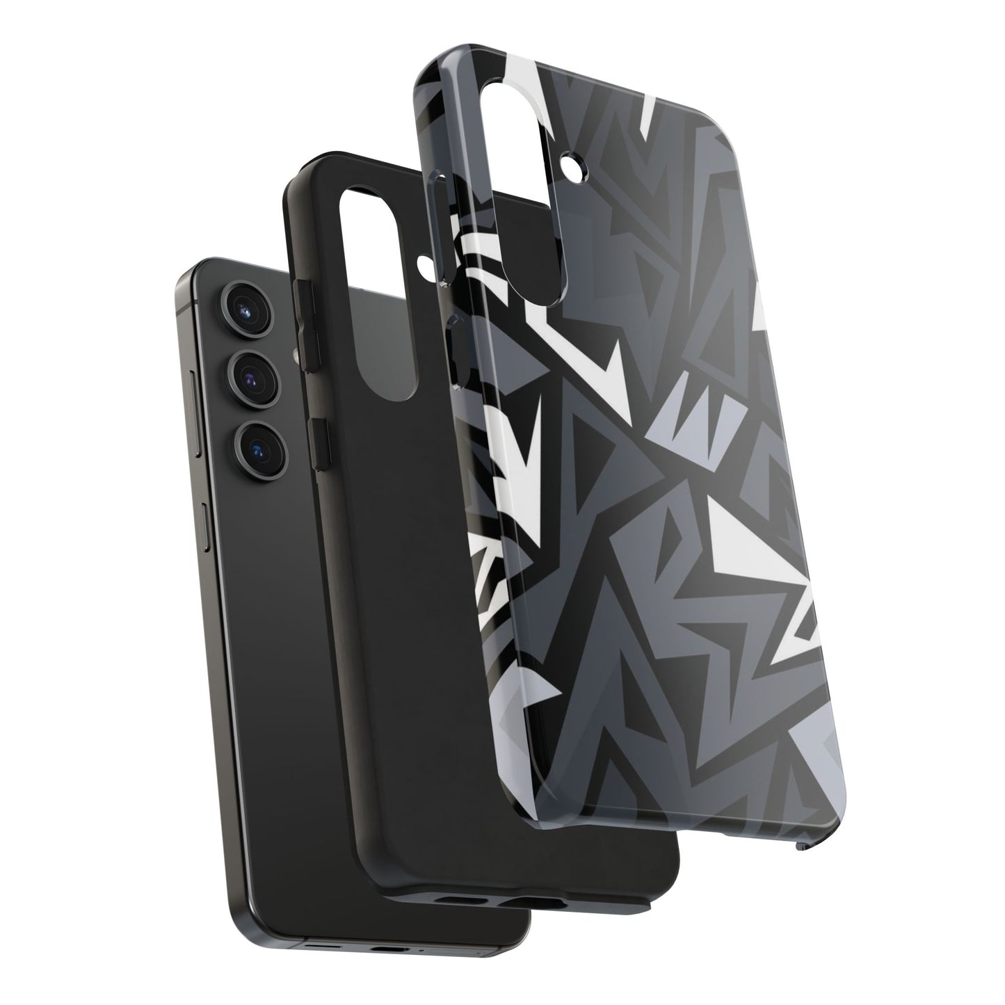 Abstract Black Pattern Phone Case