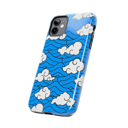 Cartoon Clouds Pattern Phone Case