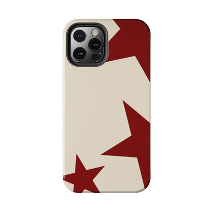 Stellar Red Pattern Phone Case