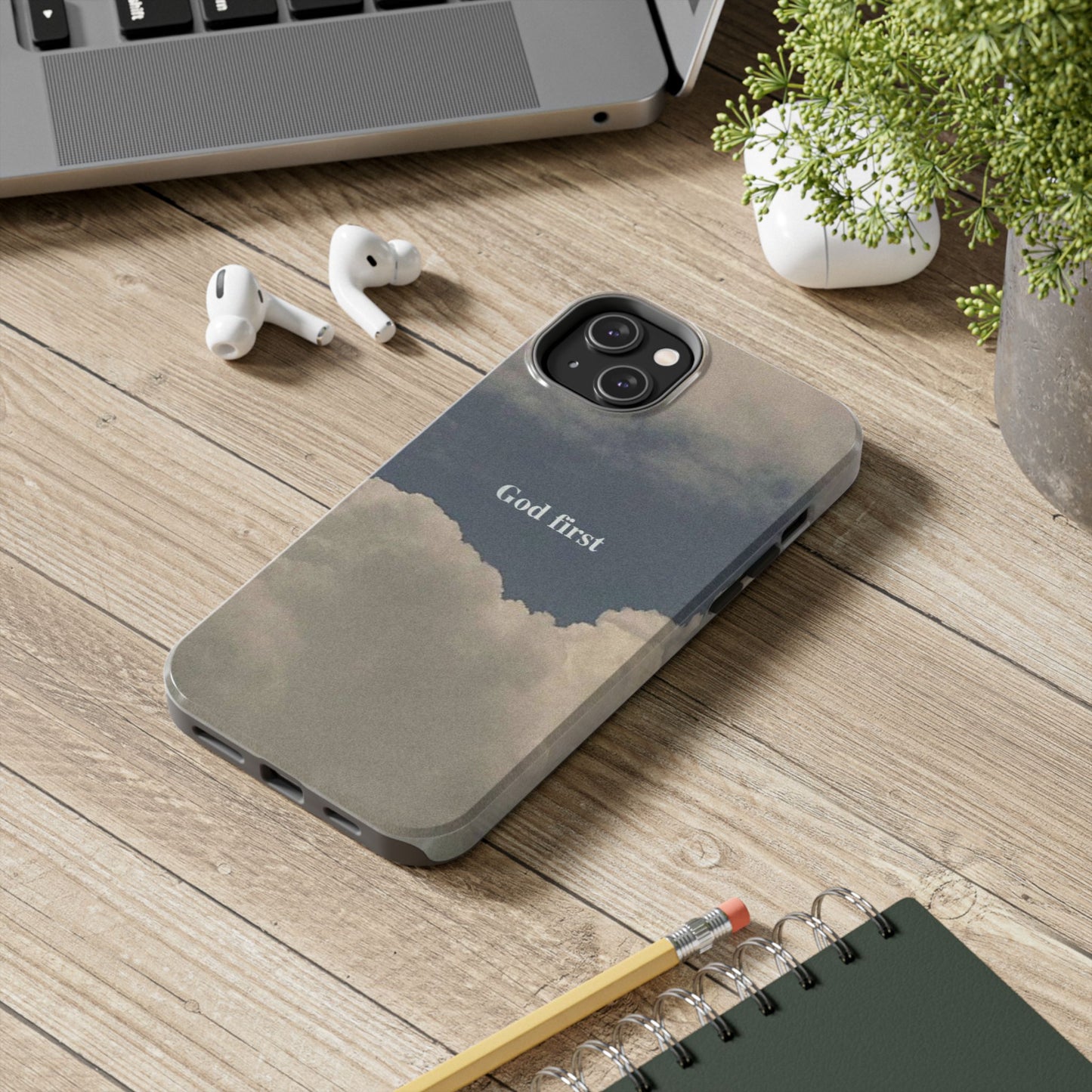God First Clouds Phone Case