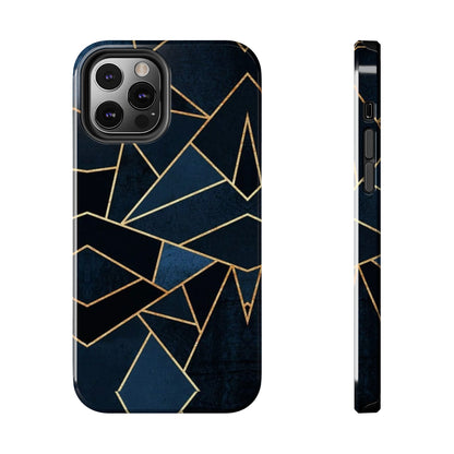 Midnight Geometrics Pattern Phone Case