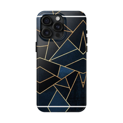 Midnight Geometrics Pattern Phone Case