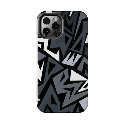 Abstract Black Pattern Phone Case