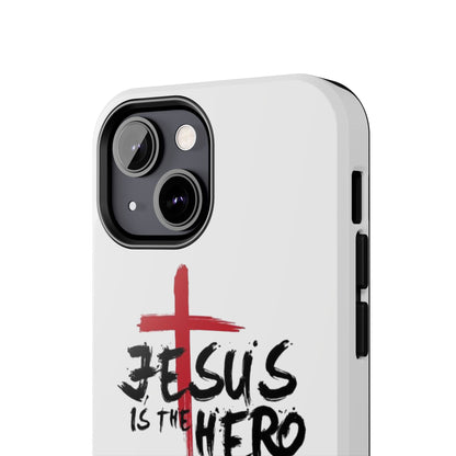 Jesus Is The Hero Phone Case