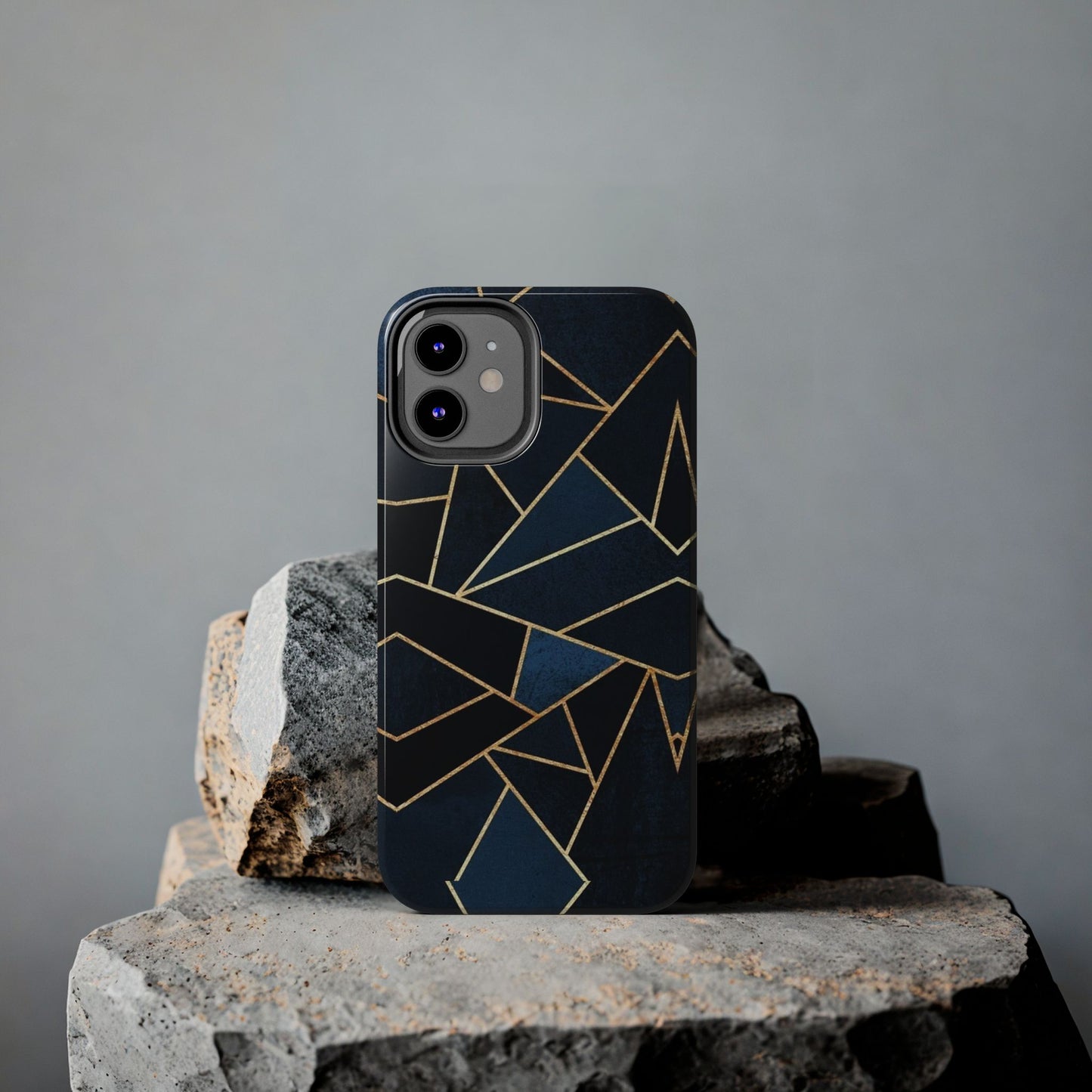 Midnight Geometrics Pattern Phone Case