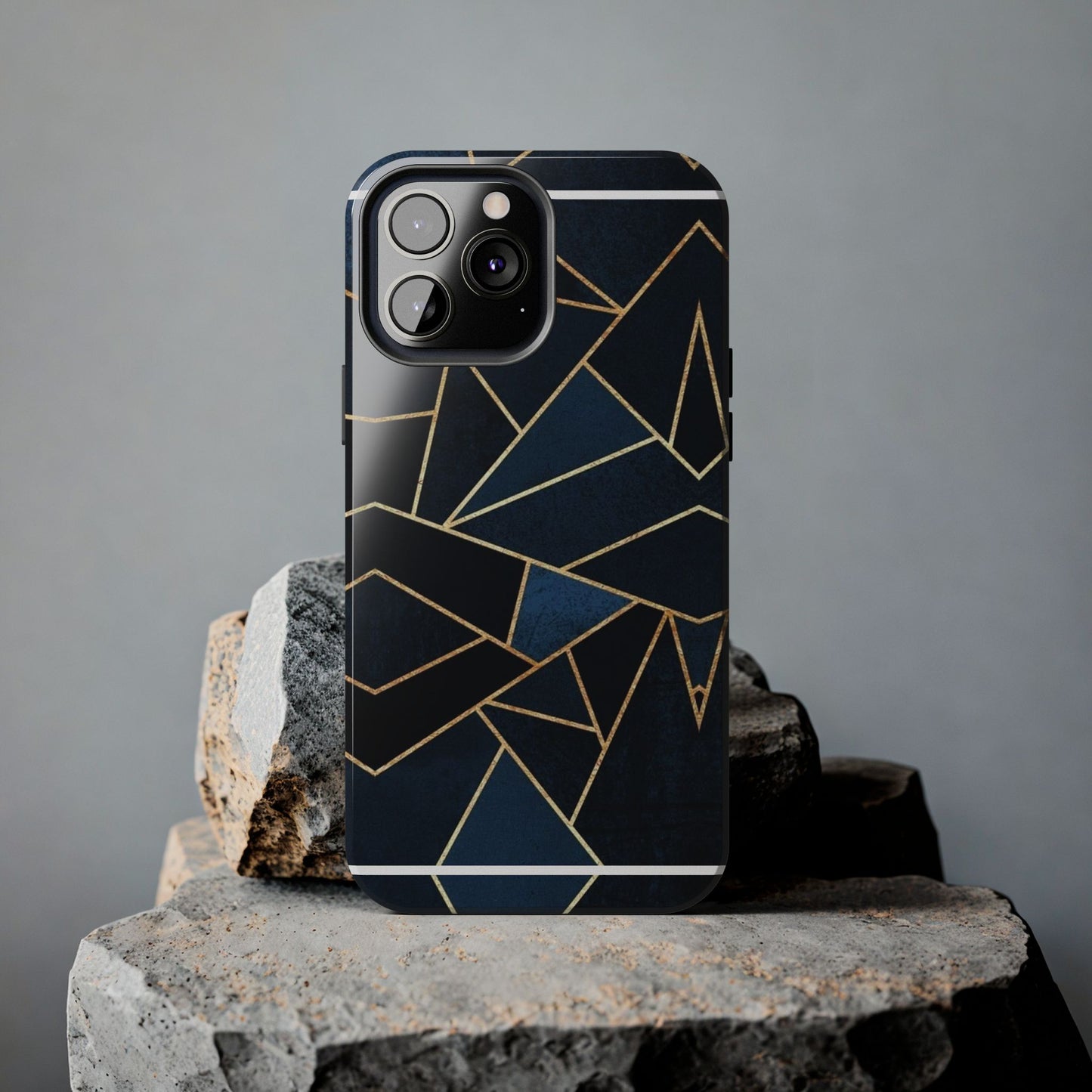 Midnight Geometrics Pattern Phone Case