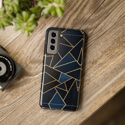 Midnight Geometrics Pattern Phone Case