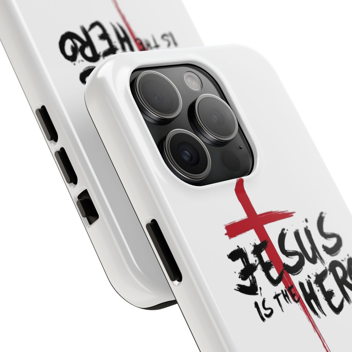 Jesus Is The Hero Phone Case