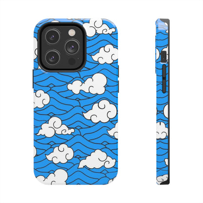 Cartoon Clouds Pattern Phone Case