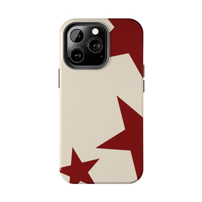 Stellar Red Pattern Phone Case