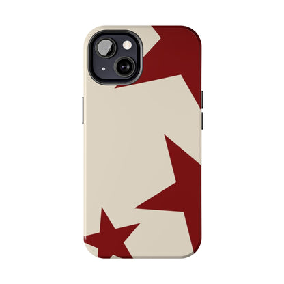 Stellar Red Pattern Phone Case