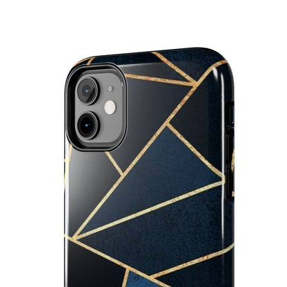 Midnight Geometrics Pattern Phone Case