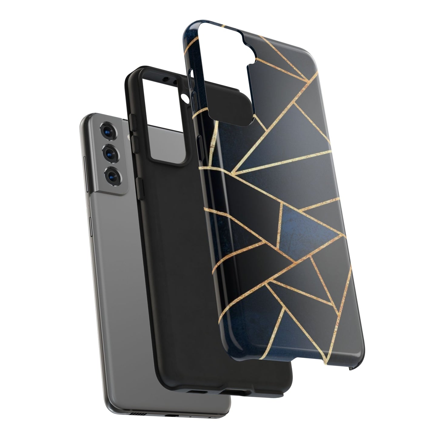 Midnight Geometrics Pattern Phone Case