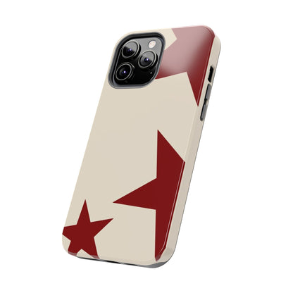 Stellar Red Pattern Phone Case