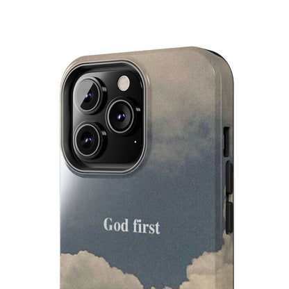 God First Clouds Phone Case