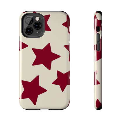 Stellar Red Pattern Phone Case