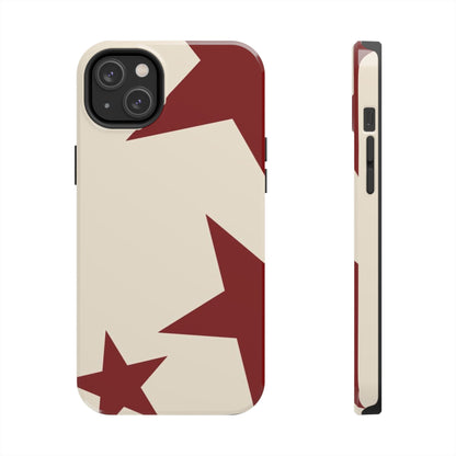 Stellar Red Pattern Phone Case