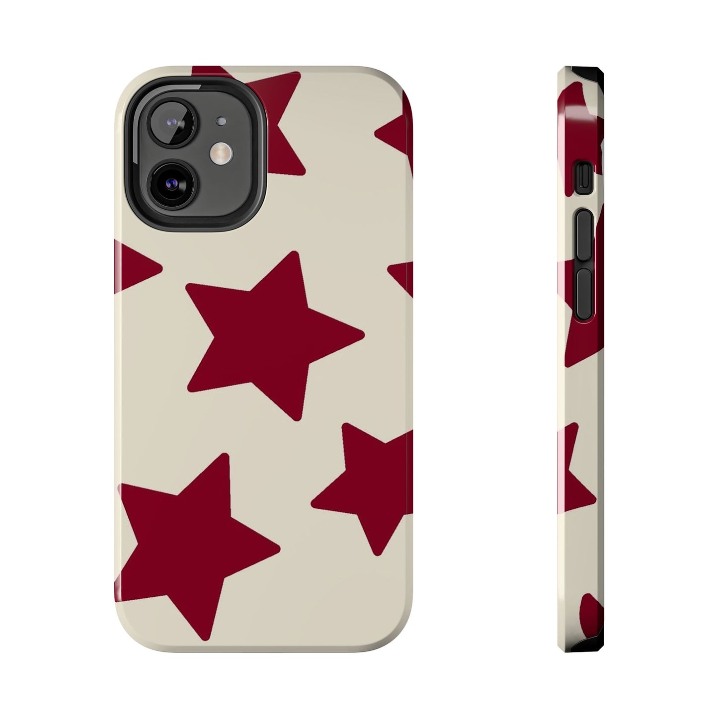 Stellar Red Pattern Phone Case