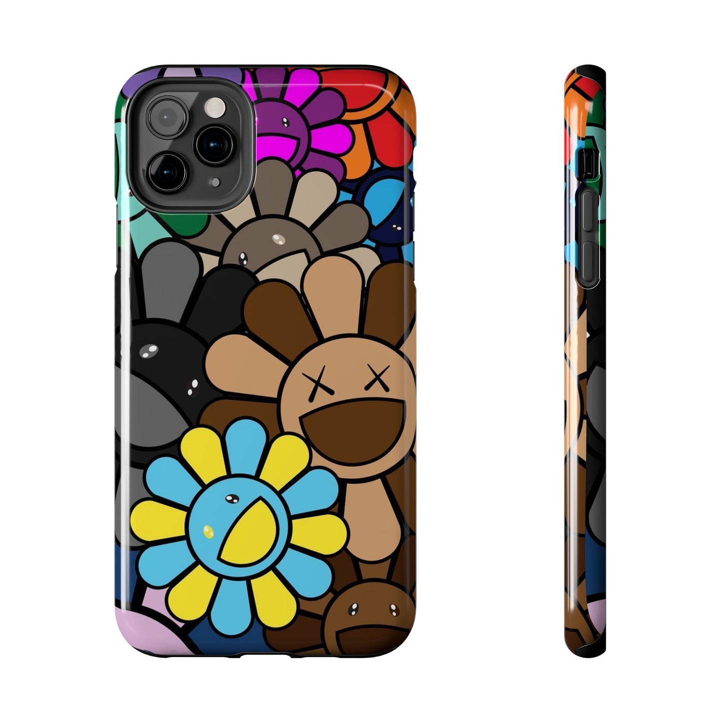 Rainbow Smiles Bloom Pattern Phone Case