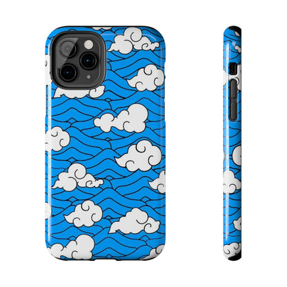 Cartoon Clouds Pattern Phone Case