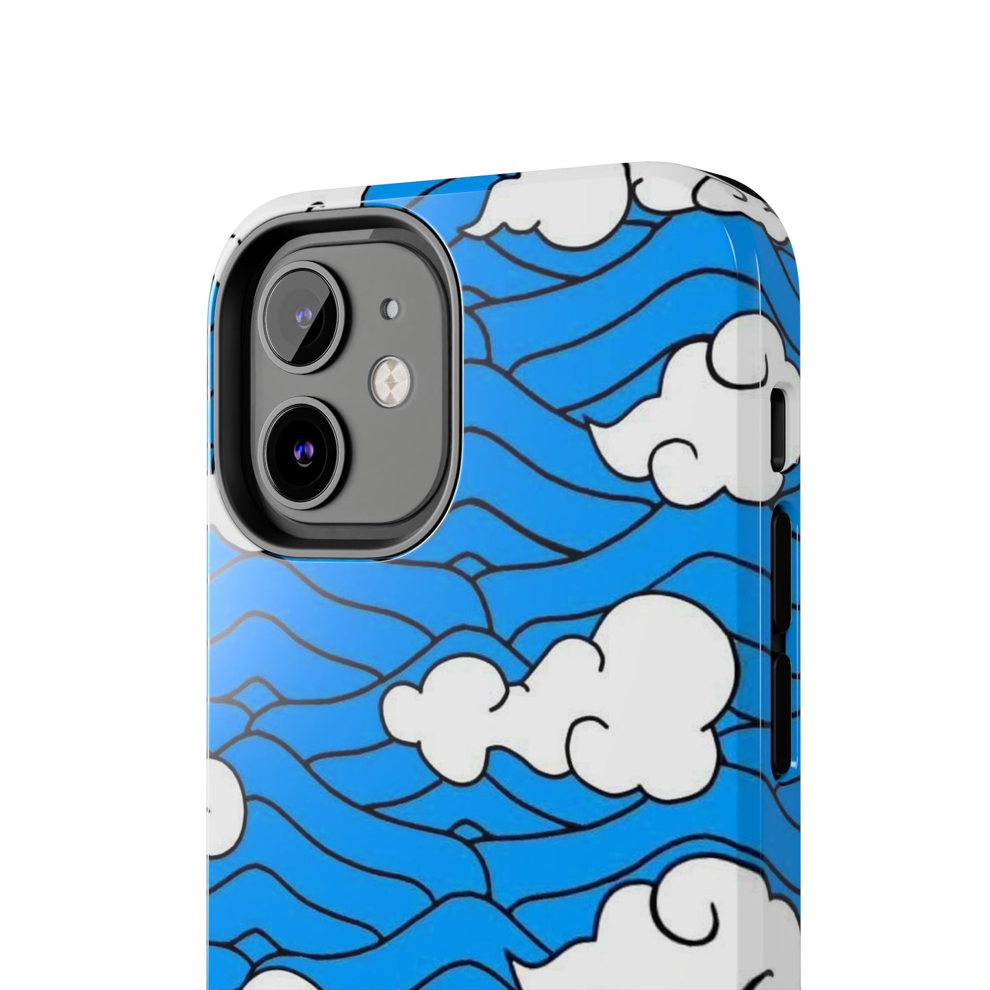 Cartoon Clouds Pattern Phone Case